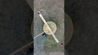 Spinning Science My 8Foot Handle Gone Wrong diy swing [upl. by Stricklan]