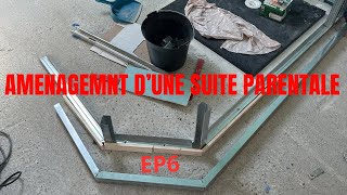 AMÉNAGEMENT D’UNE SUITE PARENTALE EP6 suiteparentale renovation [upl. by Svetlana]