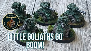 Anvil Industries Goliaths for Mantic Deadzone GCPS painted [upl. by Nalyt]