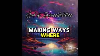 God of Impossibilities Official Lyrics Video [upl. by Leasia]