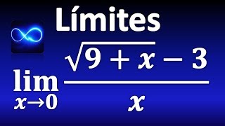33 Límite con indeterminación 00 con raíz cuadrada racionalizando [upl. by Innattirb410]