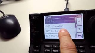 Configurando IC7100 GPS Manual [upl. by Pappas1]