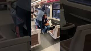 A YouTuber took this prank too far dumping buckets of dog feces onto HORRIFIED metro passengers 🤮 [upl. by Addis34]