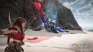 Aloy destroys stupid idiot Tideripper Horizon Forbidden West Ultra Hard [upl. by Aiotal]