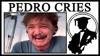 Why Is Pedro Pascal Laughing And Crying [upl. by Eiroj]