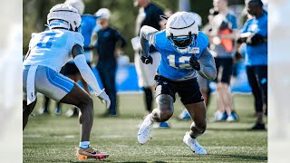 DETROIT LIONS TRAINING CAMP  DAY 4 2024 [upl. by Noral]