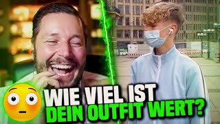 REICHE KINDER 😮 LION Wie viel ist dein Outfit wert 😂  Marc Gebauer Highlights [upl. by Quenby]