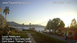 Live from Calis Beach Fethiye Turkey  Fethiye webcam [upl. by Entirb]