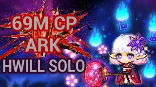 Maplestory KRONOS 69M CP ARK Hard Will Solo 1511 Liberation Quest [upl. by Aryl]