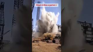 Work is like a game🤡 adamrose funny constructioncomedy construction [upl. by Hara]