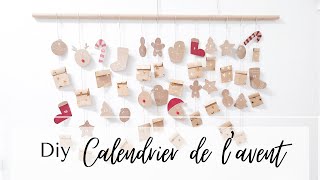 DIY NOËL  CALENDRIER DE LAVENT [upl. by Atival]