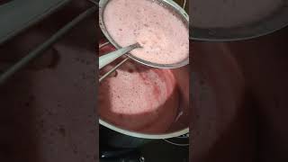 Geleia de morango c melado 🍓😋geléia morangos frutas receitas emcasa [upl. by Nhguavad579]