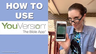 How to use the YouVersion Bible App [upl. by Eleanore]