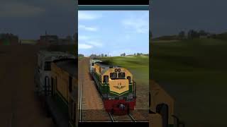 anjlok lagi deh addonstrainz keretaapi train cc202 trainzsimulatorandroid kai cc203 auto [upl. by Ahtan]