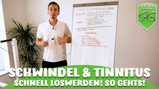 Schwindel und Tinnitus schnell loswerden So gehts [upl. by Anayrb]