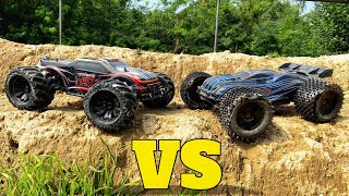 JLB Cheetah 21101 vs 11101  JLB Cheetah 120A  RC Car 4x4 [upl. by Merfe]