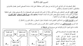 تصحيح الاختبار المقترح للفصل 2 ✅تمرين1 حول أعمال مورغان لنبات الجلبانة🍲 2 ع ت رياضي [upl. by Magnusson]