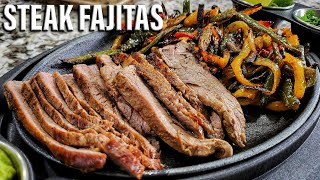 Steak Fajitas  The Best Recipe for a Perfect Dinner [upl. by Ahsiemac]