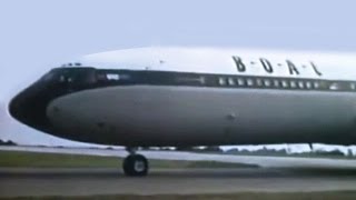 BOAC Vickers VC10 Travelogue  1964 [upl. by Rudwik]