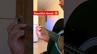 Beautiful Chords🥰🎸 shorts ytshorts chords [upl. by Turrell]