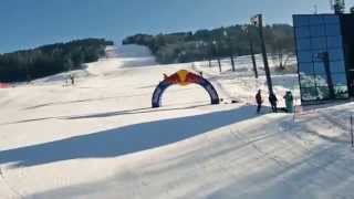 PEAK TO CREEK Bormio 3000Bormio  The endless ski run [upl. by Einittirb]