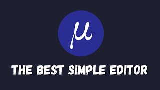 The best simple text editor for Linux  Micro [upl. by Lindie240]