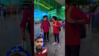 comedy funny fun prank friends vikramcomedyvideo airport [upl. by Clyte]