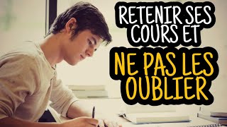 Une technique efficace pour retenir tous ses cours [upl. by Renata]