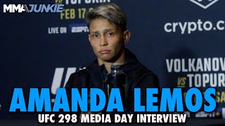 Amanda Lemos Wants Tatiana Suarez Rebooking if She Beats Replacement Mackenzie Dern  UFC 298 [upl. by Siloam93]