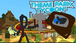 Theme Park Tycoon 2 part 3 the reopening of the land at the renovations [upl. by Releehw797]