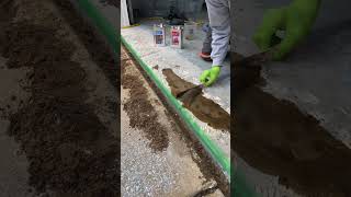 One way to fix damaged concrete [upl. by Hoxsie]