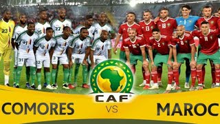 Comores 22 MarocRésumé du Match [upl. by Halette100]