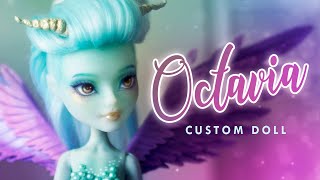 Octavia the Occamy from Fantastic Beast and Where to Find Them • Custom Doll Tutorial [upl. by Aniteb]