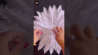 Beautiful Paper Flower Wall Hanging Craft  shorts wallhanging diy flower [upl. by Dedie]