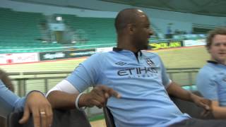 Manchester Futsal Club vs Manchester City FC Legends Highlights [upl. by Ahsienot]