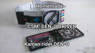 自家製デンオウベルトHomemade quotCSMquot DENO BELT  kamen rider DENO  仮面ライダー電王 [upl. by Hector333]