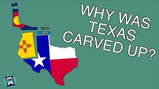 Why was Texas divided after it joined the USA Short Animated Documentary [upl. by Bordy]