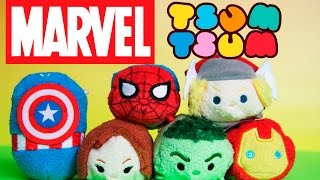 MARVEL Tsum Tsum Collection Review [upl. by Annodahs]