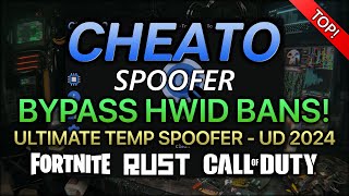 HWID Spoofer Tutorial with Cheato Spoofer ONE CLICK UNBANS IN 2024 [upl. by Yajet]