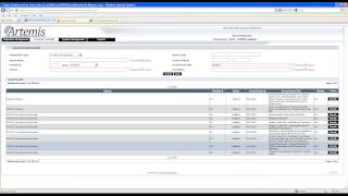 Artemis Records Retention amp Disposition Management System Training  July 21st 2015  1000 am [upl. by Mcclenon]