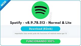 SAIU UM NOVO SPOTIFY PREMIUM PARA ANDROID ATUALIZADO 2024 NOVA ATUALIZAÇÃO  ANÁLISE REVIEW [upl. by Peirce897]