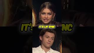 Lip Sync Battle Between Tom amp Zendaya  shorts [upl. by Ker]