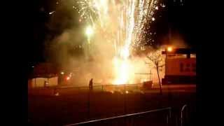 Oxgangs 2012  Fireworks display goes with a bang [upl. by Courtland]