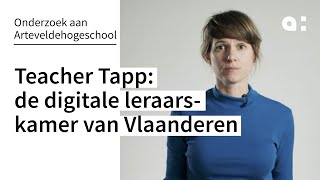 Teacher Tapp de digitale leraarskamer van vlaanderen [upl. by Nnylaehs209]