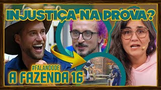 🐔AFazenda16 Injusto Yuri vence a Prova do Fazendeiro com a ajuda de Galisteu Fim de Fernando [upl. by Nilauqcaj]