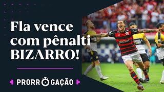 FLAMENGO BATE CRICIÚMA E ASSUME VICELIDERANÇA DO BRASILEIRÃO BETANO EM JOGO MALUCO  PRORROGAÇÃO [upl. by Adnahcal]