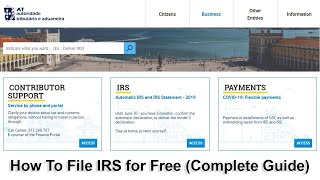 How To File IRS Online for free Complete Guide [upl. by Patrice159]