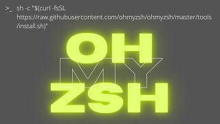 02  With Linux  Installing Oh My Zsh and zshautosuggestions Plugins [upl. by Abercromby]