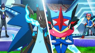 Ash vs Alain  Full Battle  Pokemon AMV [upl. by Nilde]