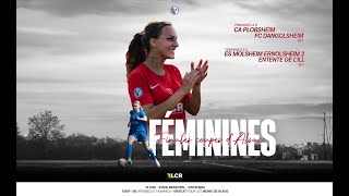 Finale Coupe dAlsace Féminines  Entente de lIll  ES Molsheim Ernolsheim 2 [upl. by Belloir]